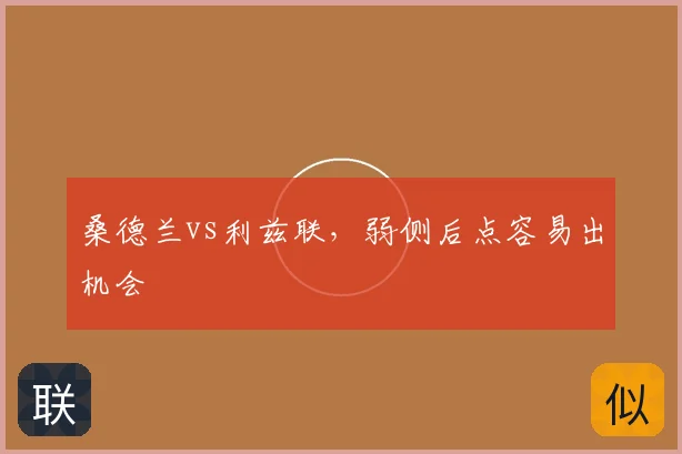 桑德兰vs利兹联，弱侧后点容易出机会